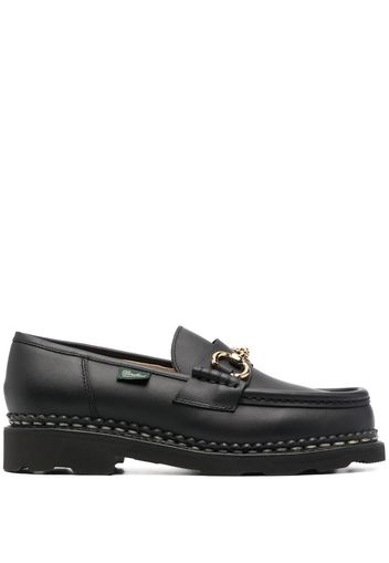 Paraboot Orsay Loafer mit Zierkette - Schwarz