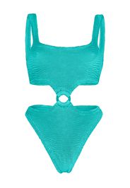 PARAMIDONNA Olivia Badeanzug mit Ringdetail - Blau