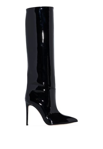 Paris Texas PARIS TEXAS STILETTO 105 HH BT KNEE PTNT - Schwarz