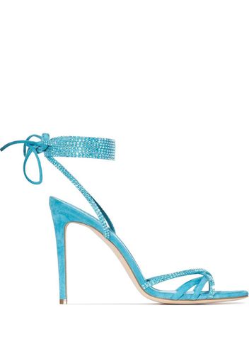 Paris Texas Holly Nicole Sandalen 105mm - Blau