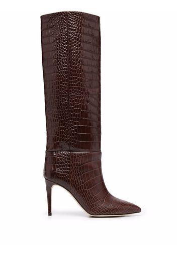 Paris Texas stiletto 85 boots - Braun