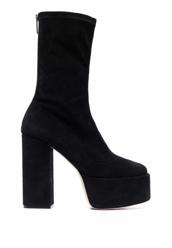 Paris Texas Lexy platform ankle boots - Schwarz