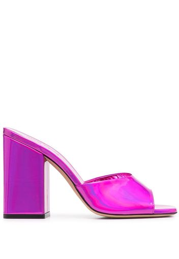 Paris Texas Anja 100mm mules - Rosa