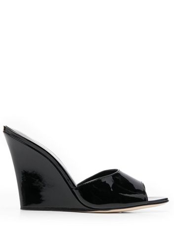 Paris Texas Wanda Mules 110mm - Schwarz