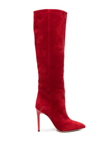 Paris Texas suede knee-length boots - Rot