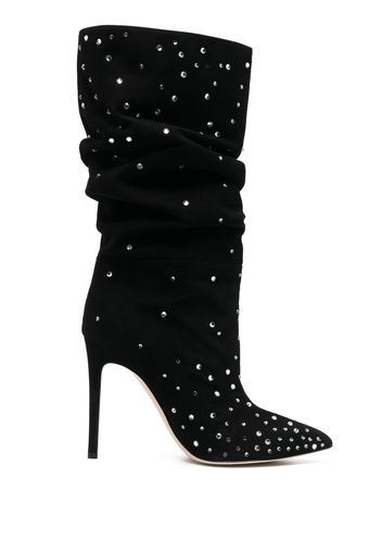 Paris Texas Holly 110mm stiletto boots - Schwarz