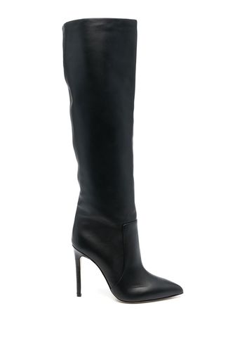 Paris Texas 110mm knee-high stiletto boots - Schwarz