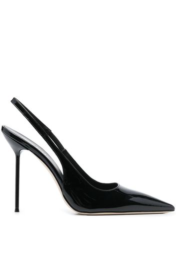 Paris Texas Lidia 110mm patent-leather pumps - Schwarz