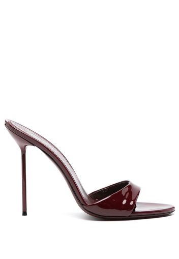 Paris Texas Lidia 105mm patent-leather mules - Rot