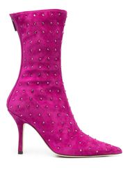 Paris Texas Stiefel mit Nieten 95mm - Rosa