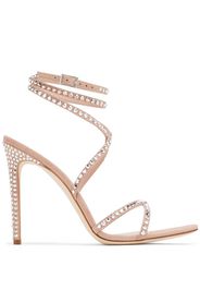 Paris Texas Holly Zoe 105mm embellished sandals - Nude