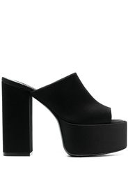 Paris Texas Sasha open toe mules - Schwarz