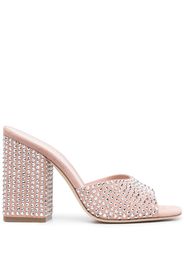 Paris Texas Holly Anja 105mm mules - Rosa