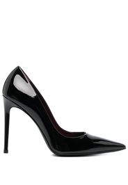 Paris Texas 105mm pointed-toe leather pumps - Schwarz