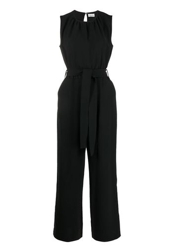 P.A.R.O.S.H. belted wide-leg jumpsuit - Schwarz