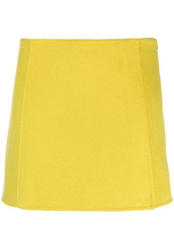 P.A.R.O.S.H. wool mini skirt - Gelb