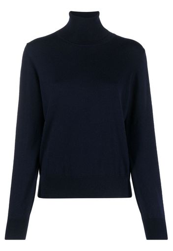 P.A.R.O.S.H. high-neck wool-blend jumper - Blau