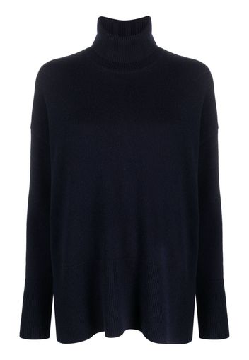 P.A.R.O.S.H. fine-knit roll-neck jumper - Blau