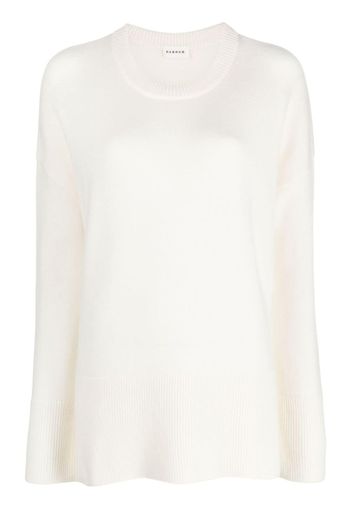 P.A.R.O.S.H. drop-shoulder wool-cashmere jumper - Nude