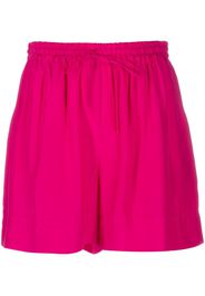 P.A.R.O.S.H. high-waisted silk shorts - Rosa