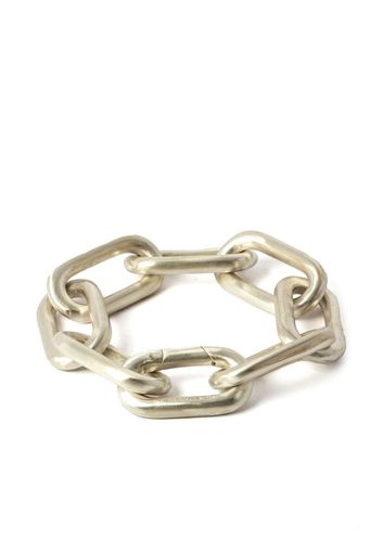 Parts of Four Infinity Chain matte bracelet - Silber