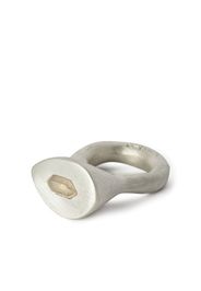 Parts of Four Tall Roman Ring - Silber