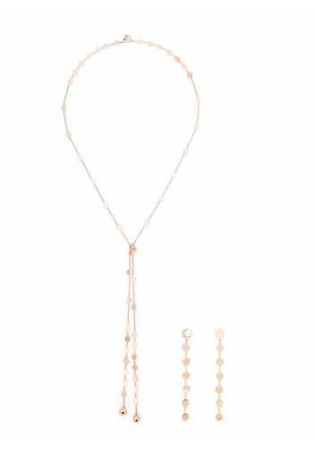 Pasquale Bruni 18kt rose gold Luce, Light In Me Sautoir diamond necklace and earring set - Rosa