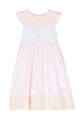 Patachou striped ruffled maxi dress - Rosa