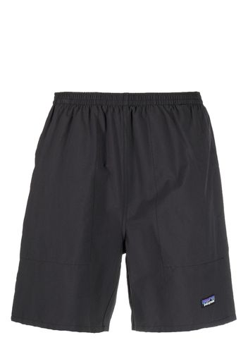 Patagonia straight-leg swim shorts - Schwarz