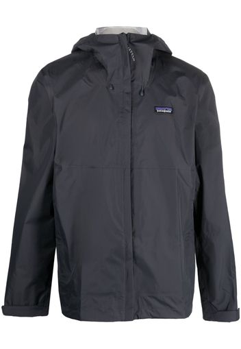 Patagonia zip-up hooded jacket - Blau