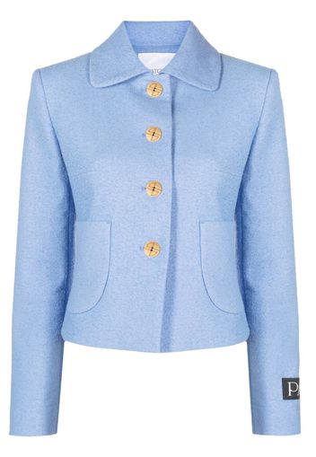 Patou long-sleeve tailored jacket - Blau