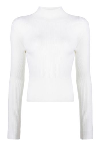 Patou long-sleeve knitted top - Weiß