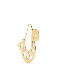 Patou asymmetric cut-out earrings - Gold