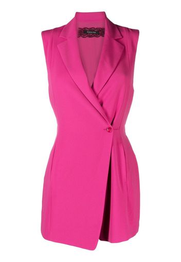 Patrizia Pepe wrap-design playsuit - Rosa