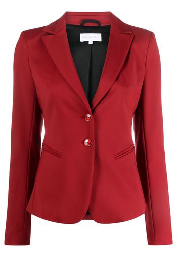 Patrizia Pepe tailored long-sleeves buttoned blazer - Rot