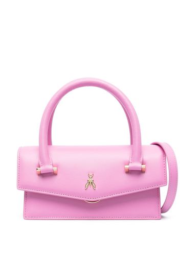 Patrizia Pepe Fly Bamby leather bag - Rosa