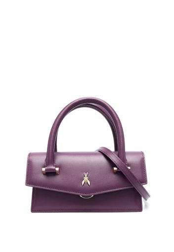 Patrizia Pepe Fly Bamby leather bag - Violett