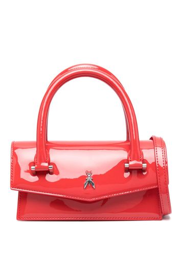 Patrizia Pepe Fly Bamby Glossy tote bag - Rot