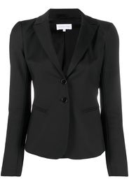 Patrizia Pepe Schmaler Blazer mit fallendem Revers - Schwarz