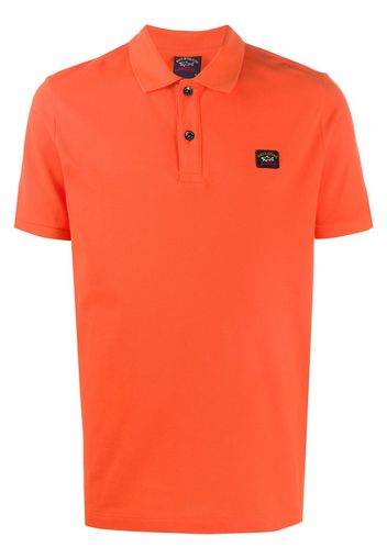 Paul & Shark Poloshirt mit Logo - Orange