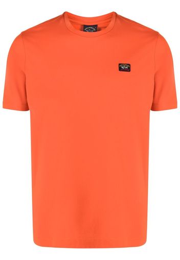 Paul & Shark embroidered logo T-shirt - Orange