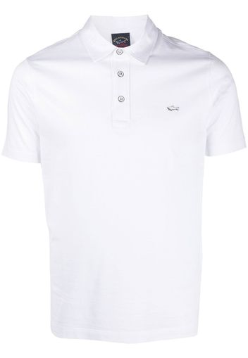 Paul & Shark 'Save The Sea' polo shirt - Weiß