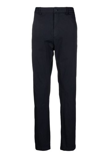 Paul & Shark logo-patch chino trousers - Blau