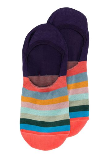 PAUL SMITH Gestreifte 'Artist' Socken - Orange