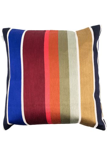 Paul Smith striped square cushion - Blau