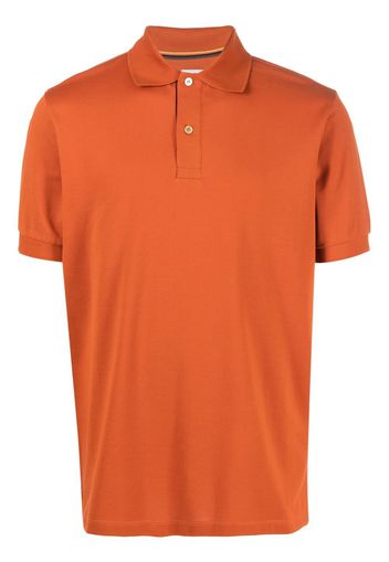 Paul Smith short-sleeve polo shirt - Orange