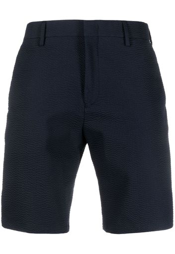 Paul Smith concealed-fastening cotton-blend shorts - Blau