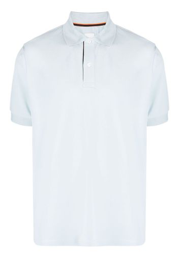 Paul Smith cotton polo shirt - Blau