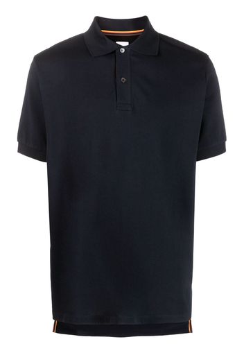 Paul Smith cotton polo shirt - Blau