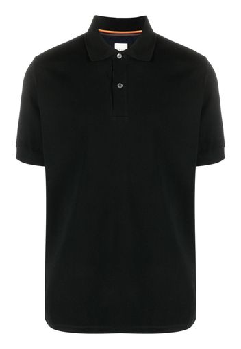 Paul Smith cotton polo shirt - Schwarz